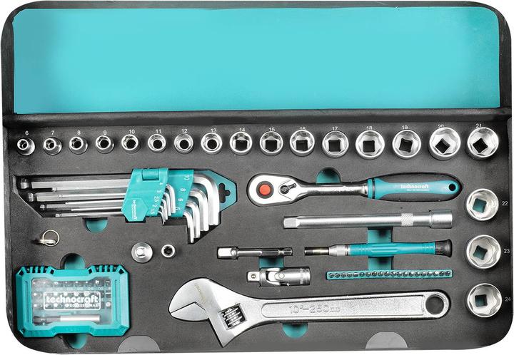 Actual product image technocraft ABS tool case PRO BOX (127 pieces)