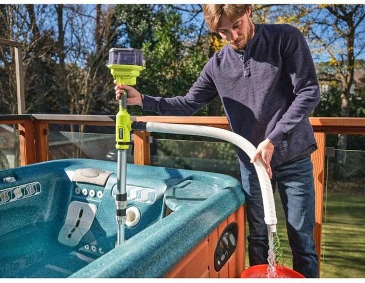 Actual product image Ryobi RY18STPA-0 (Rain barrel pump)