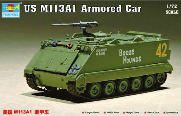 Immagine prodotto Trumpeter Autoblindo US M 113 A1