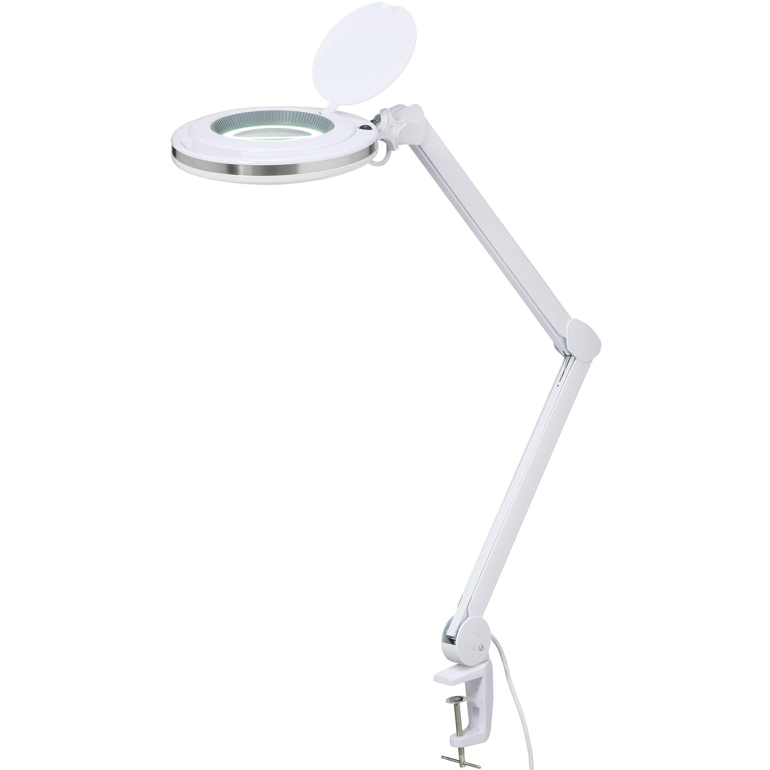 Toolcraft, Illuminazione da lavoro, Lampada a LED con lente d'ingrandimento (650 lm)