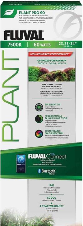 Fluval - Plant Pro LED 4.0 - 60W - 58.9-87.5CM (LED, 60 W)