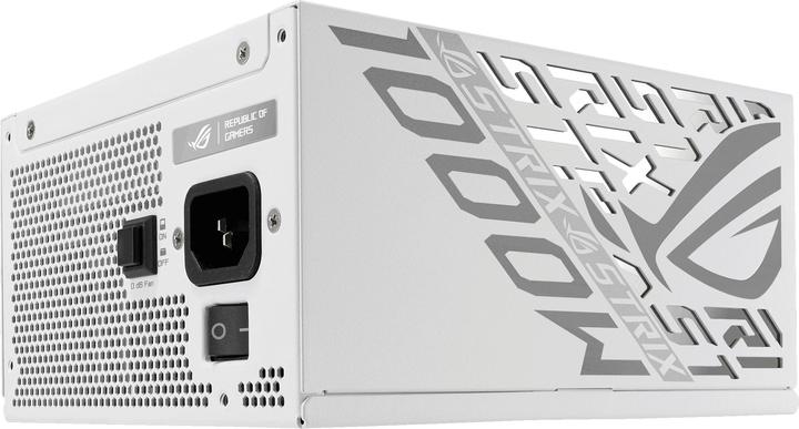 Immagine prodotto ASUS ROG Strix 1000P White Gaming Netzteil, 80+ Platinum, Modular, 135 mm Lüfter (1000 W)