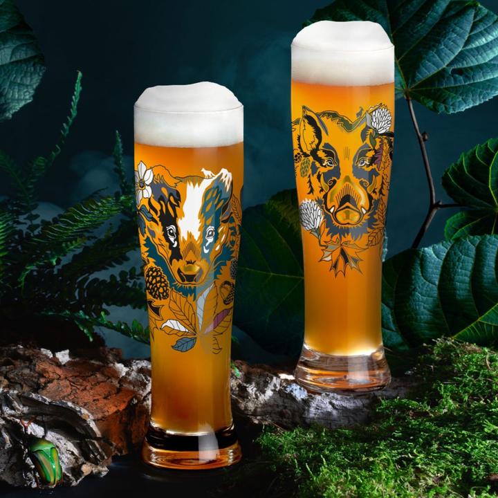 Image du produit Ritzenhoff 2-er-Set Weizenbierglas Brauchzeit (0.65 l, 2 x)