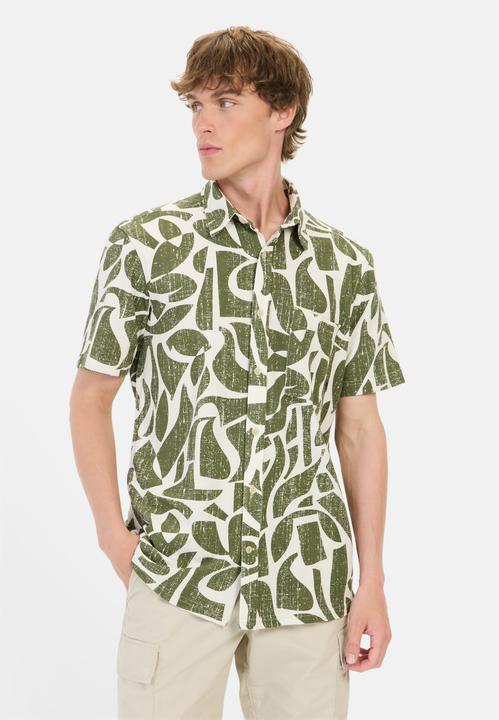 Produktbild Camel Active Kurzarm-Hemd aus Piqué-Baumwolle (4XL)