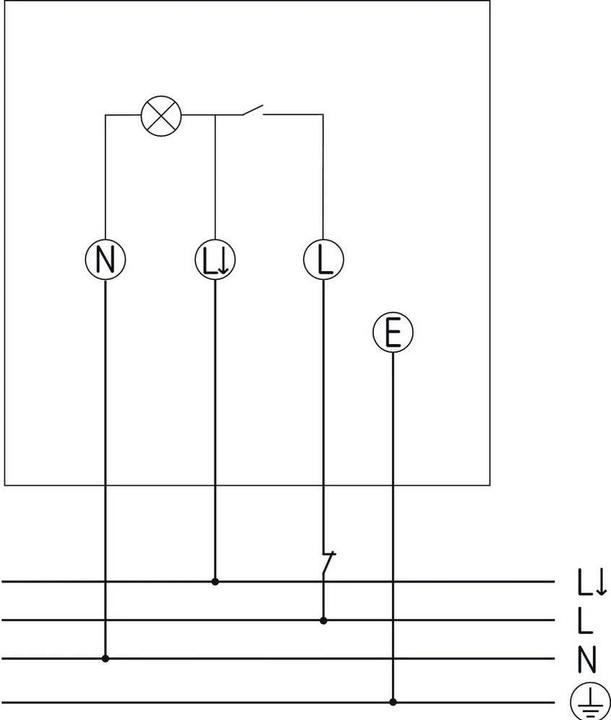 Actual product image Theben theLeda S17-100 WH (1800 lm, IP55)
