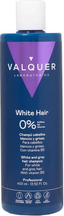 Immagine prodotto Valquer Shampoo per capelli bianchi e grigi 400ml (400 ml, Shampoo liquido)