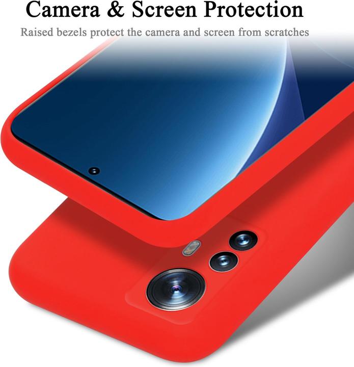 Produktbild Cadorabo TPU Liquid Silicone Case Hülle für Xiaomi 12 PRO (Realme 12 Pro+)