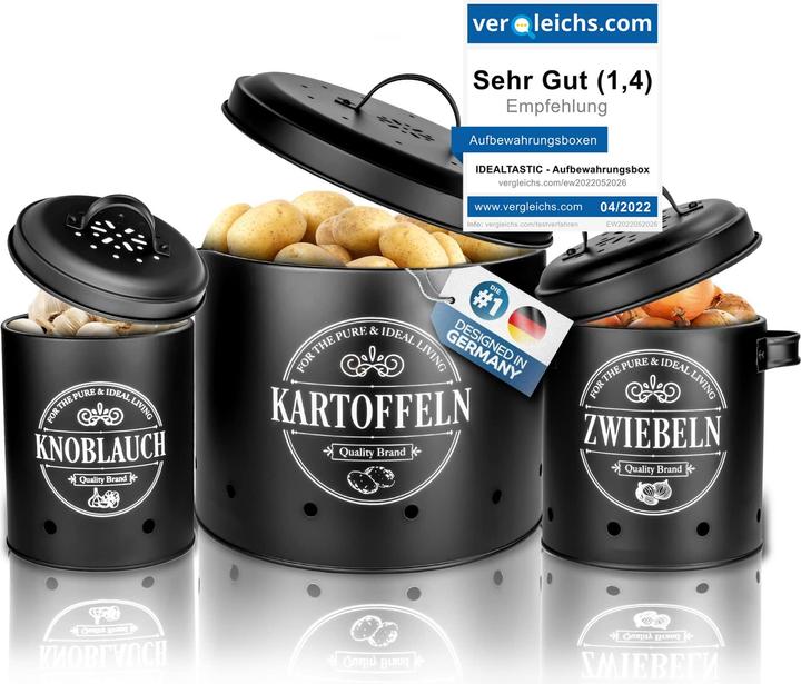 Actual product image Idealtastic Potato Storage Box