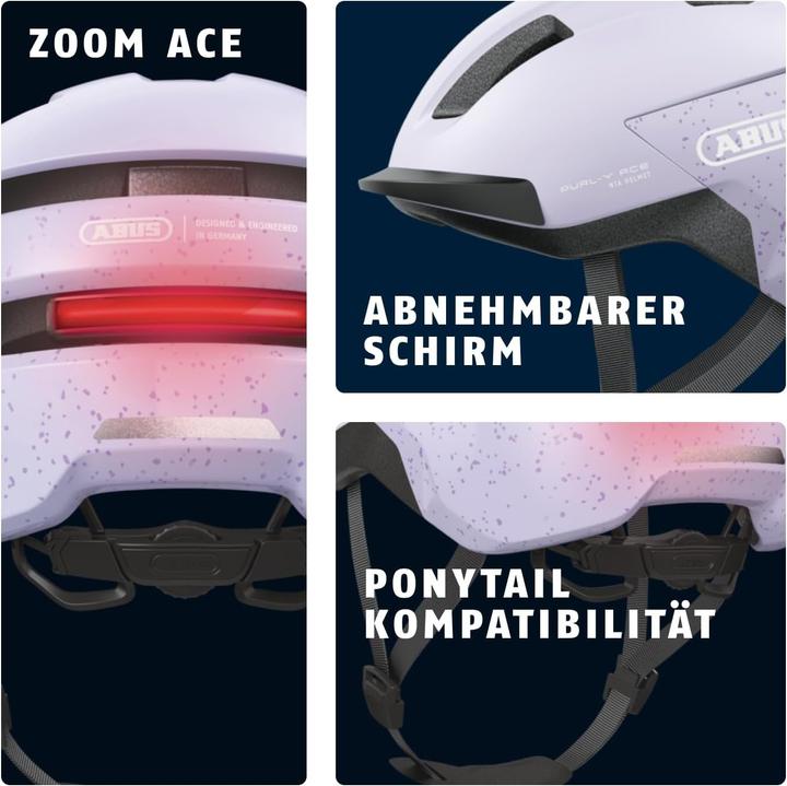 Produktbild Abus PURL-Y ACE light lavender M (54 - 58 cm)