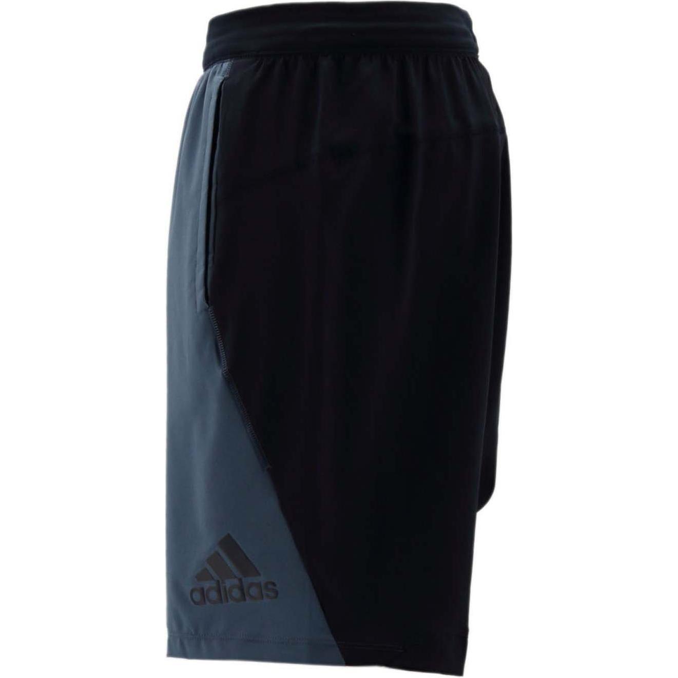 adidas, Herren, Sporthose, Training 4KRFT SPR Woven X 10 Inch Shorts DX9484 (S), Blau, S