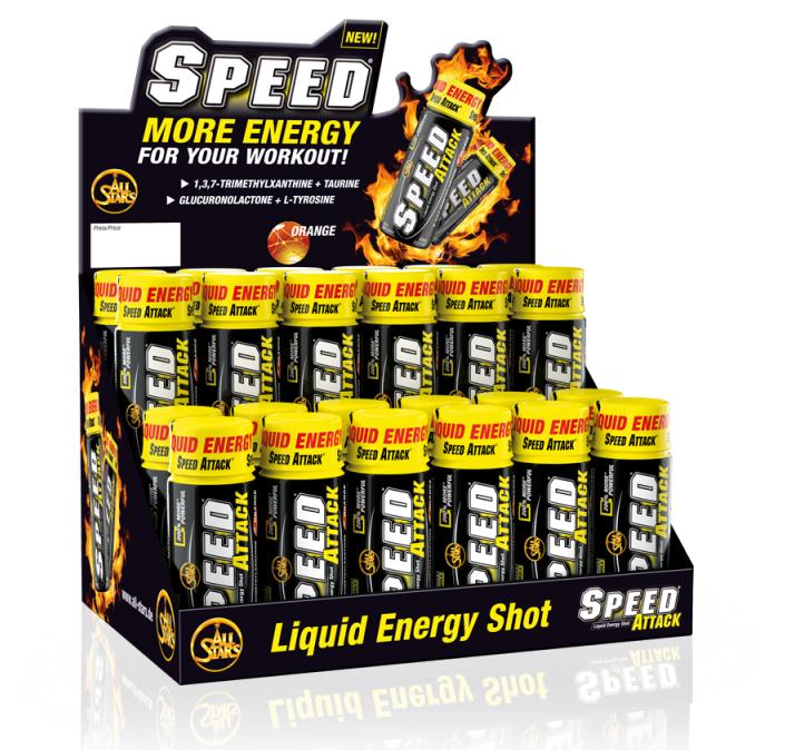 Actual product image All Stars speed attack (Orange, 24 x)