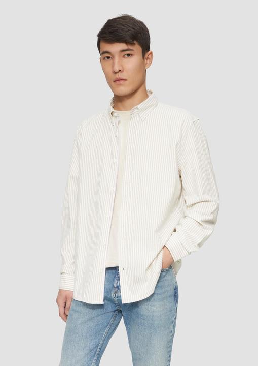 Produktbild S.Oliver Hemd Regular Fit: Gestreiftes Oxford-Hemd (XL)