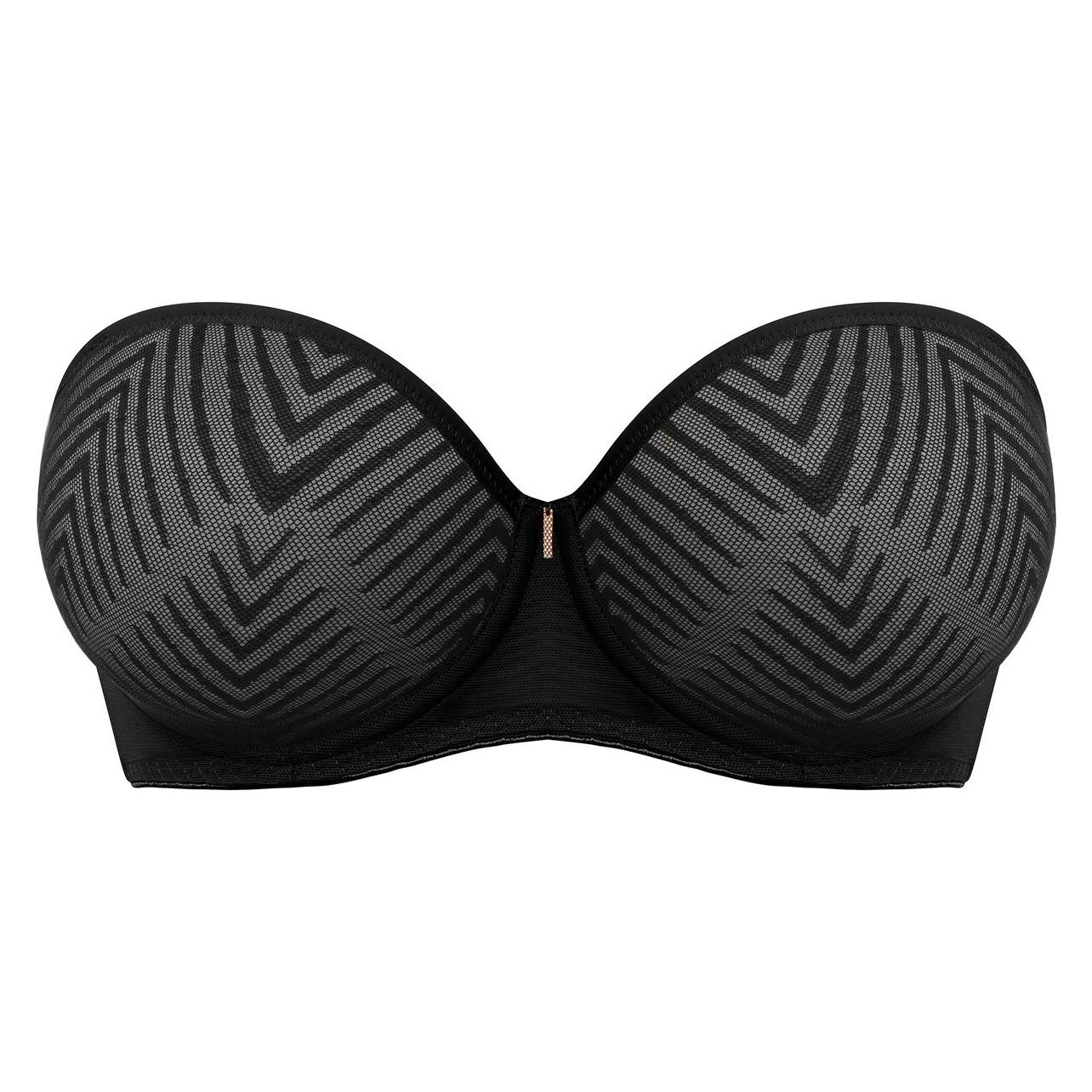 Freya, Bh's, Tailored, Zwart, (100 D)