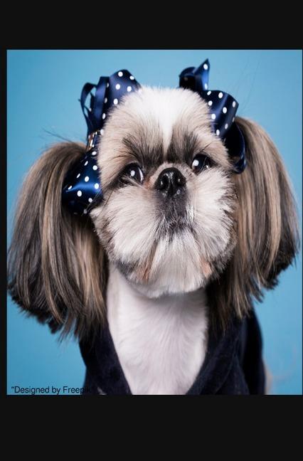 Produktbild Süsses Hunde Notizbuch Businessplaner Geschenkidee für Mann Frau und Kind (Blanko)