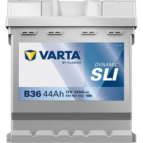 Actual product image Varta Blue Dynamic B36 (12 V, 44 Ah, 420 A)