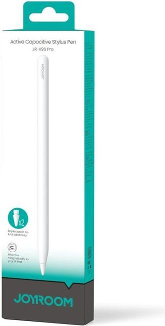 Actual product image Joyroom JR-X9S PRO Active Capacitive Pen (incl. 2 Spare Nibs) White