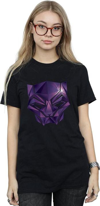 Produktbild Avengers Infinity War Black Panther Geometrisches BaumwollBoyfriend TShirt (3XL)
