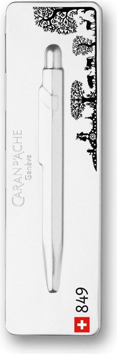 Immagine prodotto Caran d'Ache 849 Scherenschnitt mit Etui (Nero, Argento, 1 x)