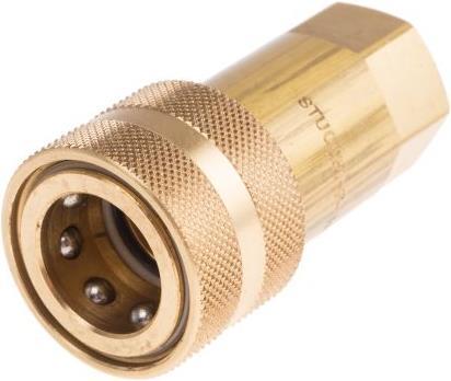Actual product image RS PRO Quick Connect ISO Coupling, 3/8in Female (Pipe coupling)