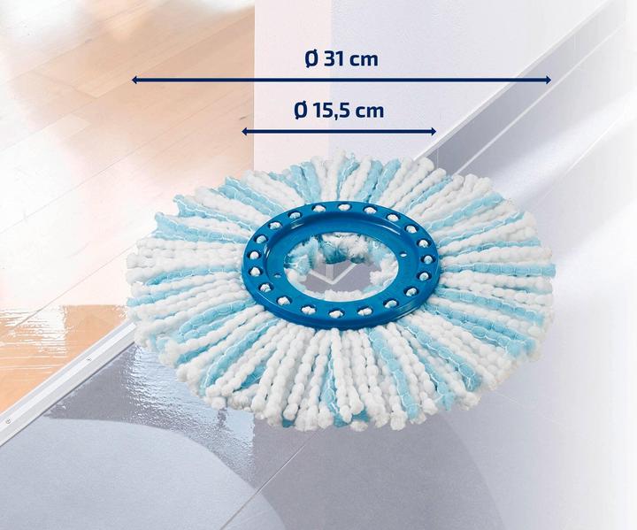 Produktbild Leifheit Ersatzkopf Clean Twist Disc Mop microduo (1 Stk.)