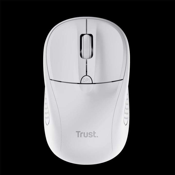 Produktbild Trust Primo Wireless Mouse Matt White (Kabellos)