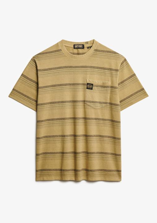 Actual product image Superdry Contrast Stripe Pocket Tshirt (XXL)