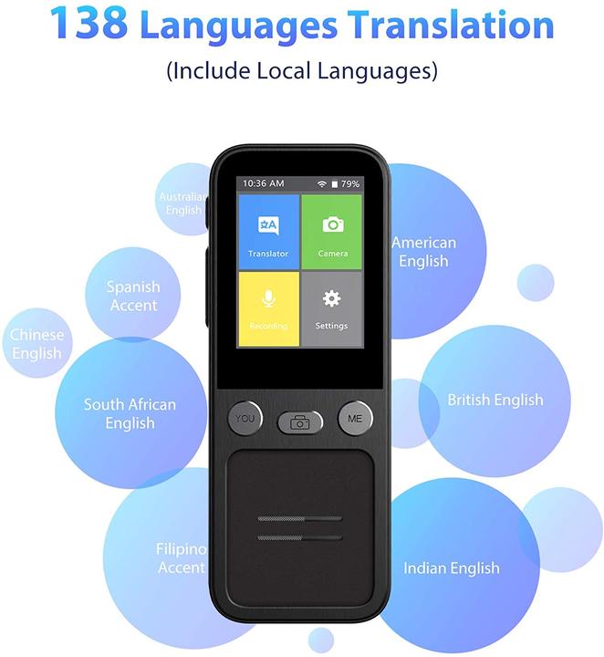 Actual product image Weinsentking Language translator