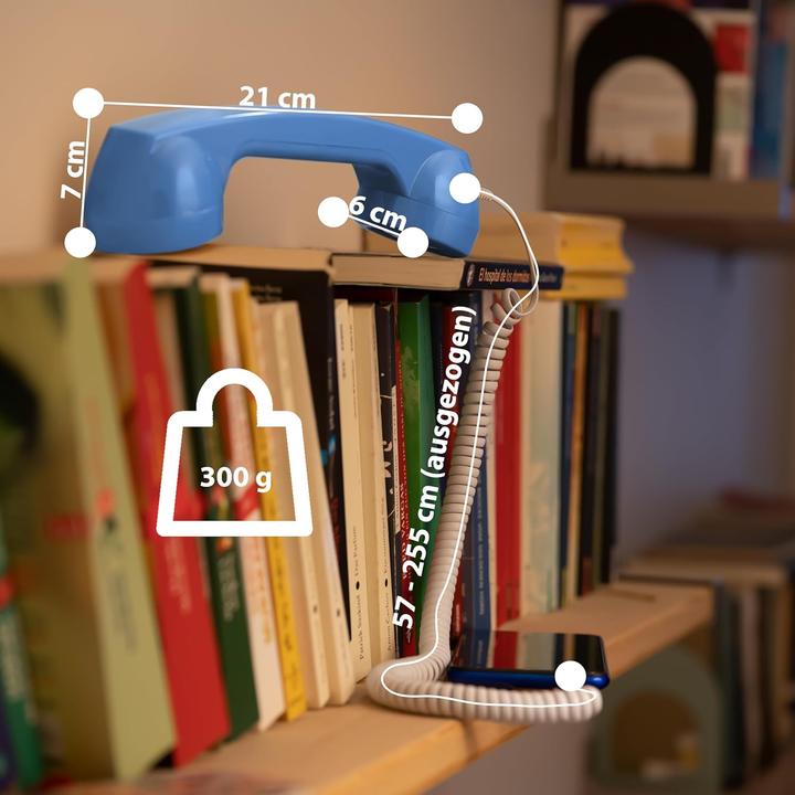 Produktbild Opis Technology Retro Telefonhörer für iPhone mit Lightning-Anschluss