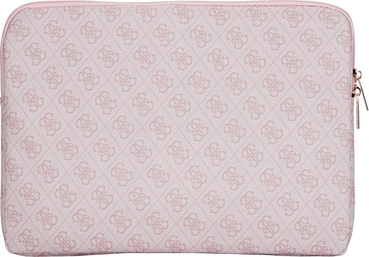 Immagine prodotto Guess Bag Sleeve 14" 4G Zipper Pocket Triangle Logo pink (14")