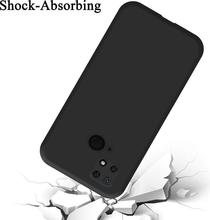 Produktbild Cadorabo TPU Liquid Silicone Case Hülle für Xiaomi RedMi 10C / POCO C40 (Xiaomi Redmi 10C, Xiaomi Poco C40)