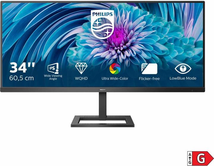 Image du produit Philips 345E2AE/00 (3440 x 1440 pixels, 34")