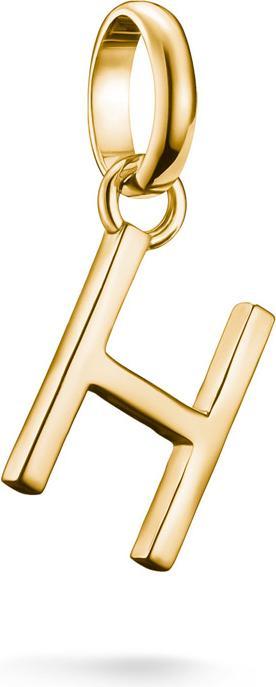 Immagine prodotto Thomas Sabo Charm-Anhänger Buchstabe H Connect vergoldet (Argento 925)