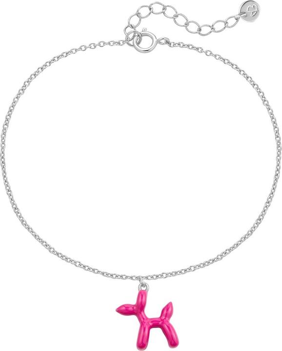 Actual product image Glanzstücke München Ladies bracelet balloon dog - 36268 (17 cm, Sterling Silver)