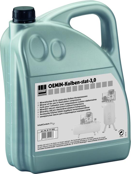 Schneider Druckluft Schneider B111002 Öl OEMIN-Kolben-stat 3,0