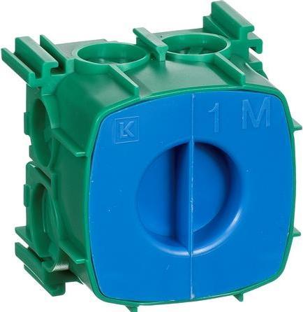 Image du produit LK Boîte d'encastrement Opus® 66 1 module, vert