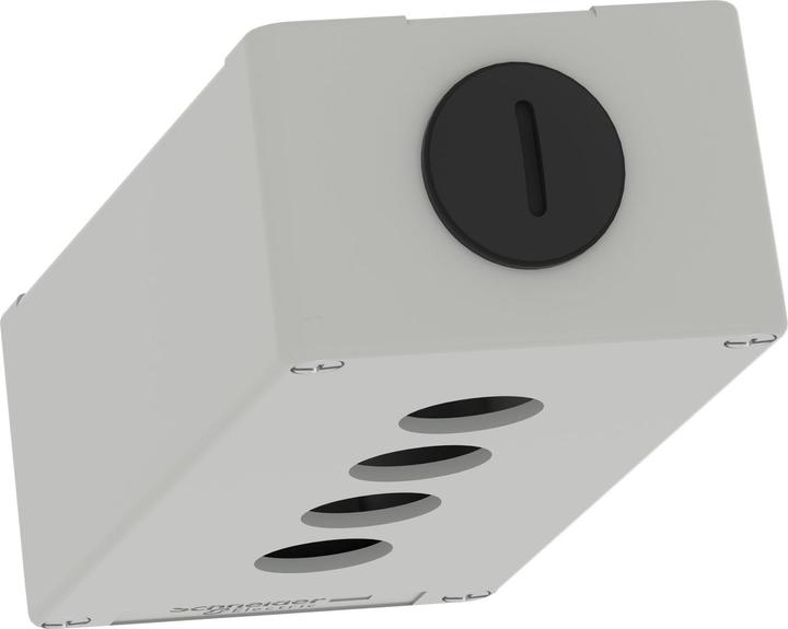 Produktbild Schneider Electric XAPD3204 Leergehäuse XAP Metall grau für 4x22mm - CSA (Gehäuse)