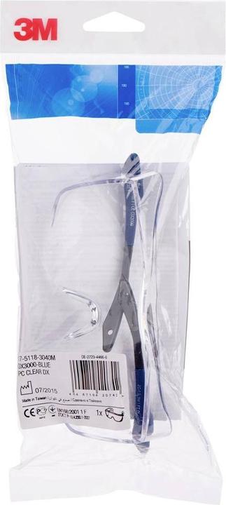 Image du produit 3M Lunettes de protection 17-5118-3040 Bleu