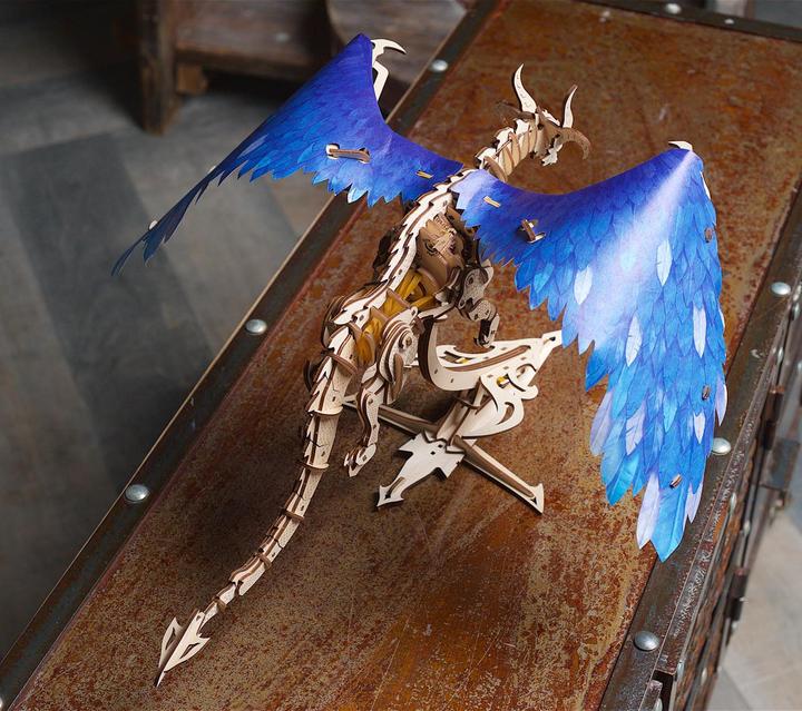 Actual product image Ugears Dragon Windstorm