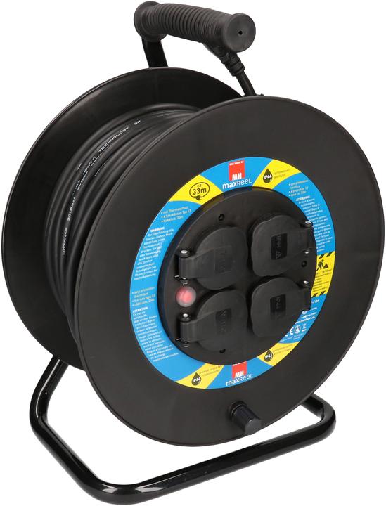 Max Hauri maxReeL 4x Typ 13, IP44 (33 m, 1.50 mm²)