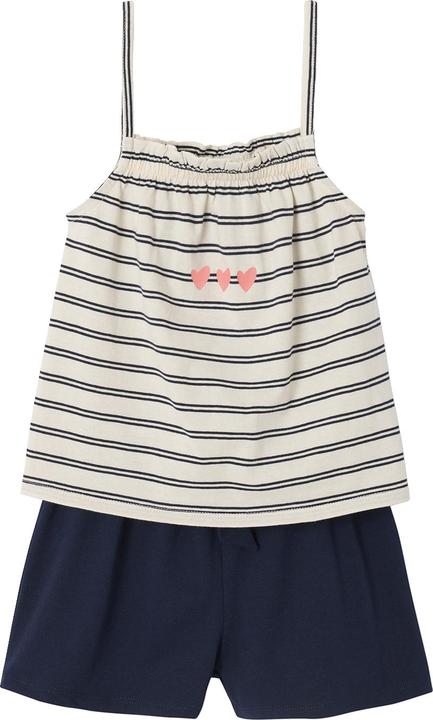 Actual product image Vertbaudet Mädchen-Set: Top & Shorts mit Gürtel (116)