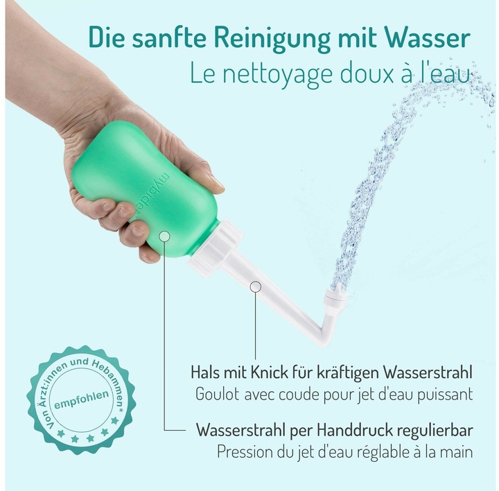 Image du produit Mybidet Douche pour les fesses, douche intime (300 ml, Douche intime)