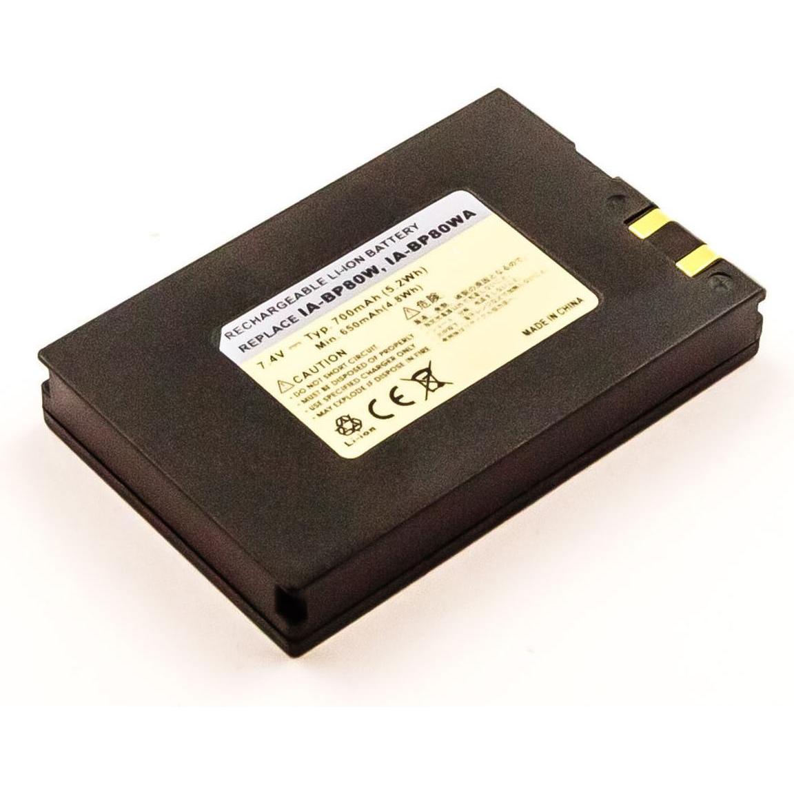 AGI Akku kompatibel mit Samsung VP-D381 VP-D382 VP-D391 VP-DX100, Kamera Stromversorgung, Schwarz