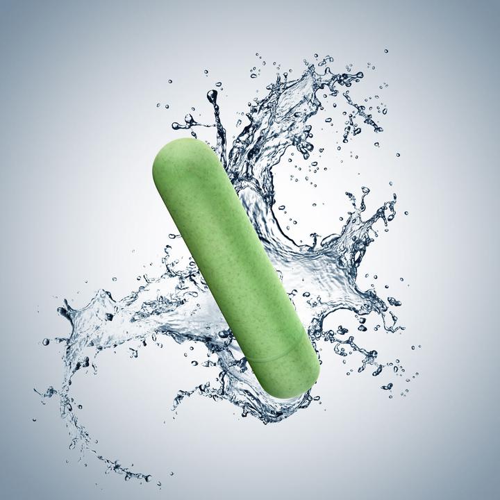 Actual product image Gaia Eco Bullet Vibrator â Green