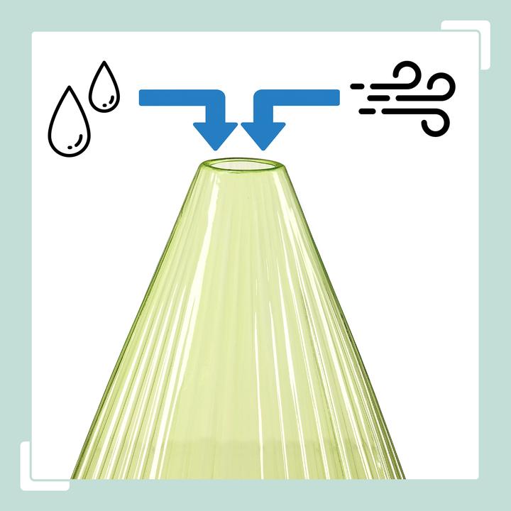Produktbild Relaxdays Pflanzenhut Schnecken im Set