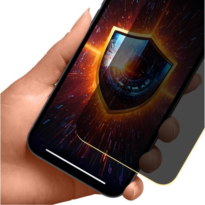 Actual product image 3MK Apple iPhone 12/12 Pro - Silky Matt Privacy (1 Piece, Apple iPhone 12)