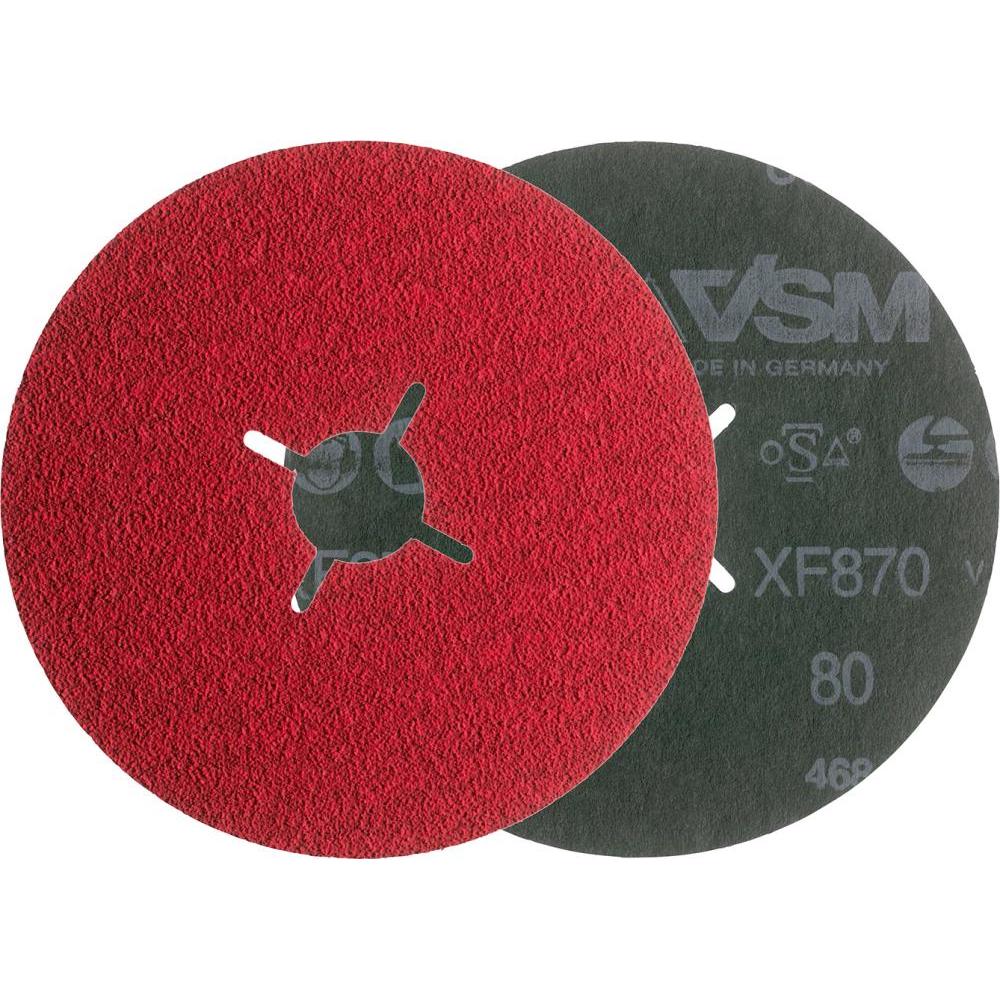 Vsm, Schleifmittel, Fiberschleifscheibe Keramik 115mm K60 (60)