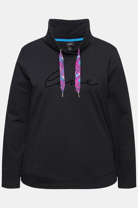 Produktbild Ulla Popken Sweatshirt, Stehkragen, Saum-Zipper, Langarm (46, 48)