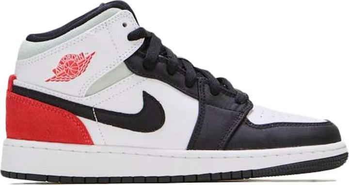Image du produit Jordan 1 Mid SE White Black Red Spruce (GS) (39)