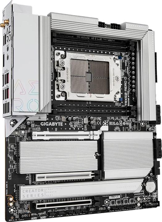 Image du produit Gigabyte MB Gbt Amd Trx50 Aero D (sTR5, AMD TRX50, E-ATX)