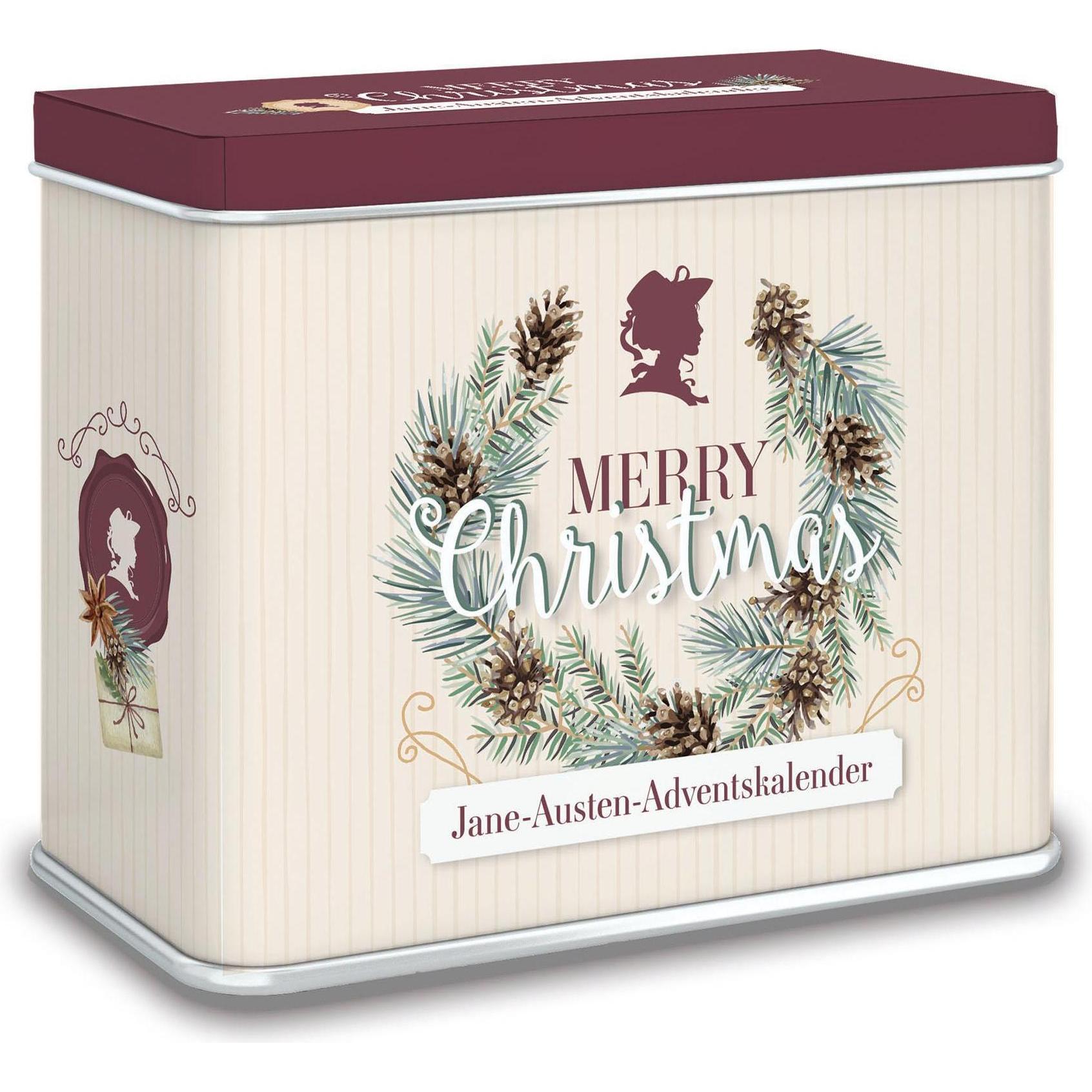 Brunnen Merry Christmas: Jane-Austen-Adventskalender (Box)